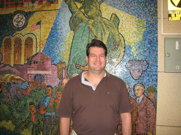 Chad Marlow has announced he is challenging incumbent C.B. 3 Chairperson Gigi Li.  Photo by Lesley Sussman