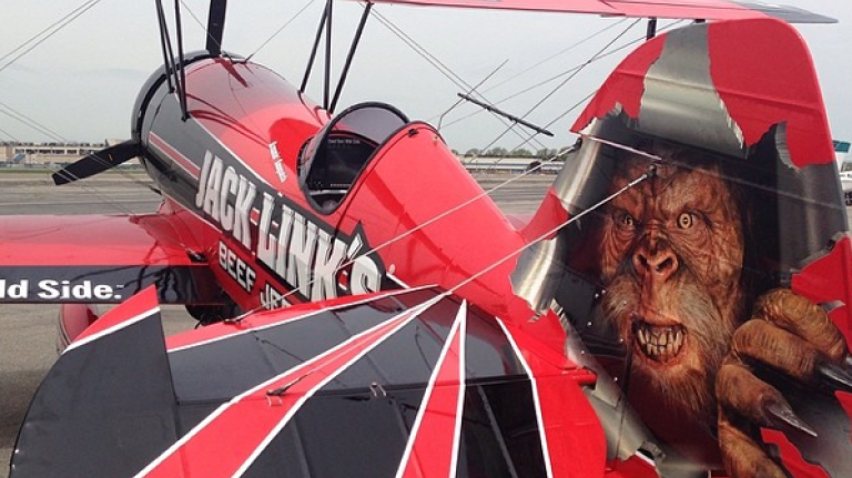 Jones Beach Air Show 2014 35 The Jack Link's Screamin' Sasquatch, a