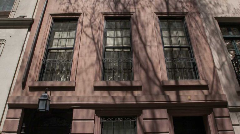 An East 79th St. townhouse. 