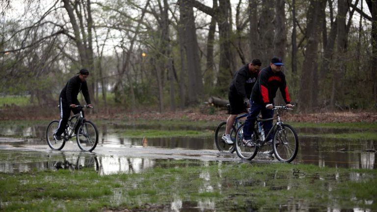 Pelham Bay photos 15 Bikers navigate the bike paths in Pelham Bay Park, Pelham Bay, May 3, 2014.