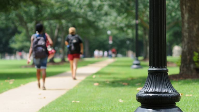 Let education debtors get a lower interest rate 2 College campus.