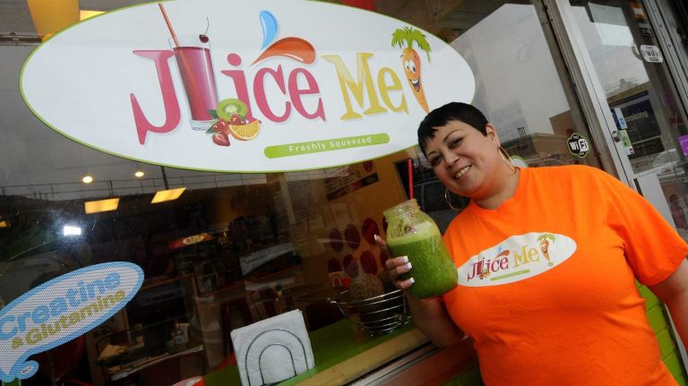 Q&A with Bernice Mariscal, owner of Juice Me 2 Bernice Mariscal, owner of Juice Me in the Bronx, makes fresh fruit and vegetable juices, wraps and fresh salads.