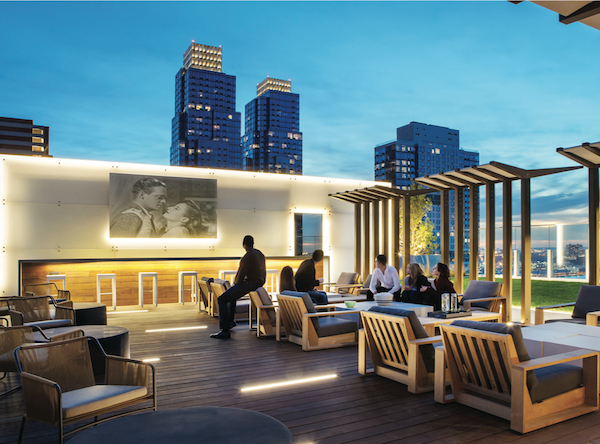 Rendering courtesy of the gotham organization Gotham West on West 45th St., above and at bottom. 