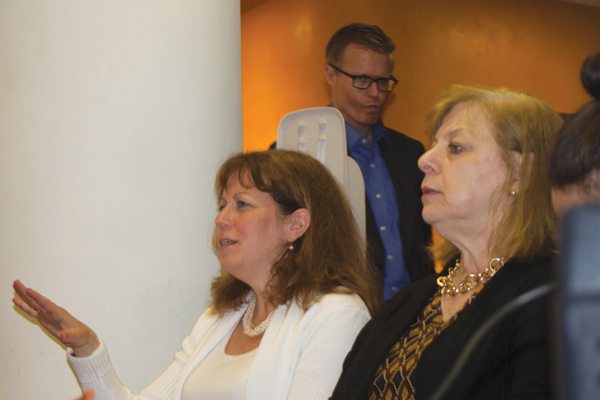 Talk’s not cheap, but valuable, says B.P.C. Committee 1 Hyman-in-white-Forst-in-black-2