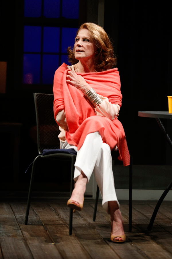 Photo by Carol Rosegg At her best when playing bitter and sweet: Catch Linda Lavin at The Vineyard Theatre, through June 22. 