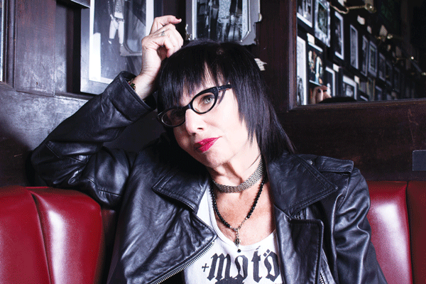 Needles, Knives, Past and Present Lives 1 ‘Retrograde’ author Puma Perl hosts her quarterly “Pandemonium” event on June 27, at The Bowery Electric’s Map Room. Photo by Len DeLessio (delessio.com)