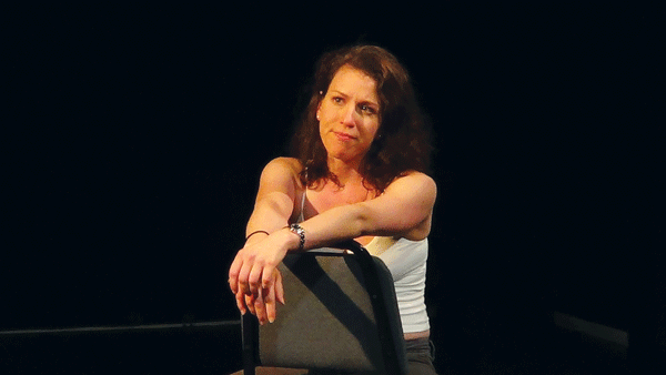 Just Do Art, Week of June 5, 2014 6 Lauren Lubow, in “Welcome to America” — part of Red Garnet Theater Company’s “Broken Homes.” At UNDER St. Marks, through June 23. Photo by Mary C. Davis