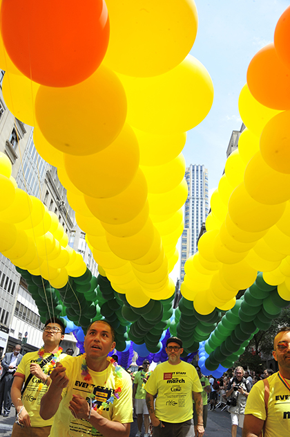 Edie Windsor, Harry Belafonte and Earl Fowlkes lead Gay Pride 2013 NYC