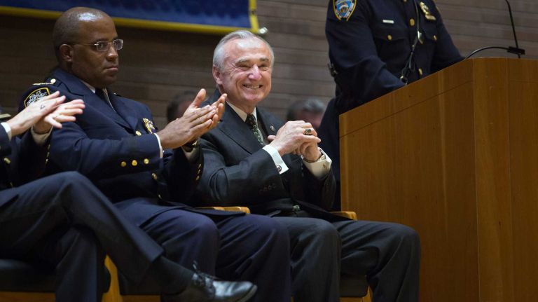 Teenage girl hit by bicycle in Central Park 1 Police Commissioner William J. Bratton presides over a promotions ceremony at the NYPD headquarters, June 2, 2014.