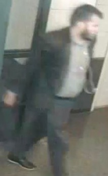 A surveillance camera image of the alleged Stuyvesant Town groper.