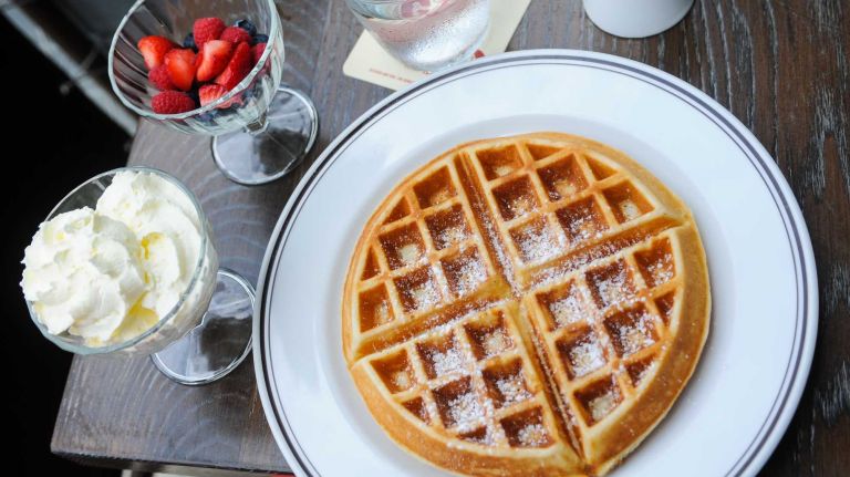 If you need to get your Belgian waffle fix, head to DBGB.