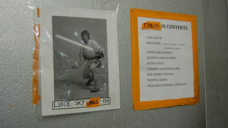 At Milk Bar, even the walk-in refrigerators and freezers have creative names.