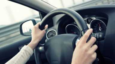 Woman Driving Cropped
