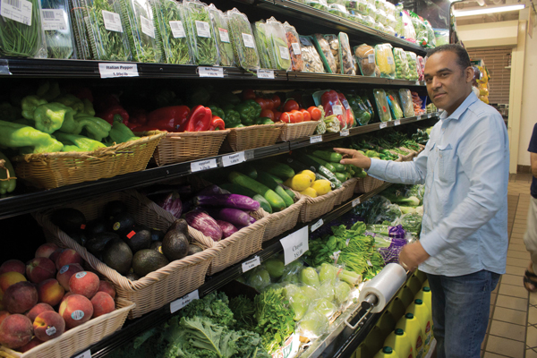 New owner Luis Vargas said the Essex Street Market’s location and customer base are both very good.