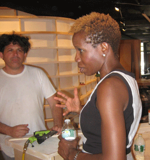 New NYCHA chief talks about trust at First Houses 2 Olatoye spoke with workers inside the future home of the St. Mark’s Bookshop, in a First Houses retail space on E. Third St. The bookstore is slated to reopen at the new location later this month.