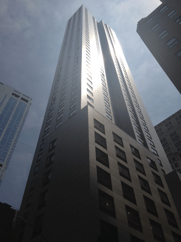 Downtown Express photo by Annun Khan The Holiday Inn at 99 Washington St.  