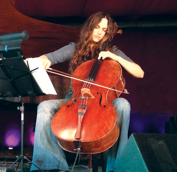 Just Do Art, Week of Aug. 28, 2014 3 “Cello goddess” Maya Beiser performs music from her new album, “Uncovered,” on Sept. 4, at Le Poisson Rouge. PHOTO COURTESY OF THE ARTIST