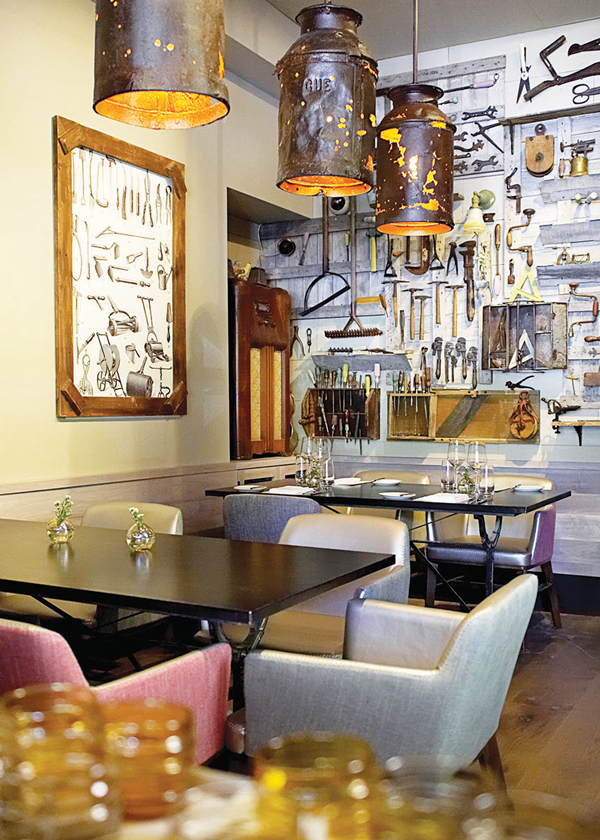 Blenheim is taking farm-fresh to the next level 1 “The Toolshed” private dining room at Blenheim, formerly Smorgas Chef, in the West Village.