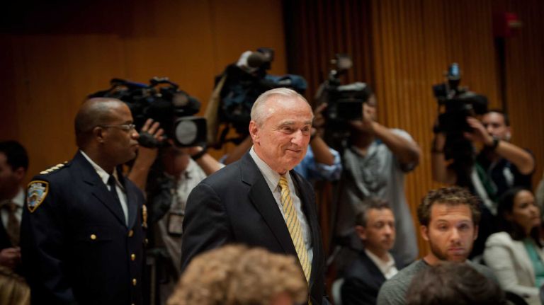 NYPD's challenge: Regain public's trust 2 New York City Police Commissioner William Bratton discusses crime statistics and other related issues at a press conference at Police Plaza in Manhattan on Thursday, Aug., 28, 2014.