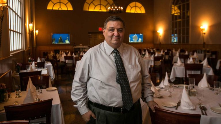 Anthony Russo, owner of Gargiulo's in Coney Island, Brooklyn, on August 1, 2014. 