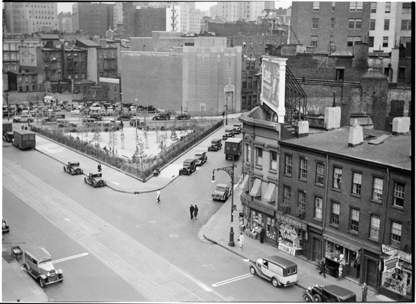 Today’s Jackson Square Park is one of the most lush in Greenwich Village, but 80 years ago it was barely more than an open playground.