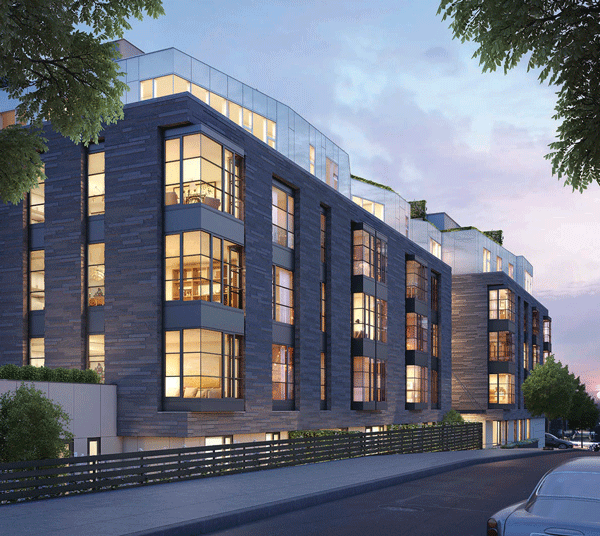 The Gluck+ Architects-designed 345 Carroll St. in Carroll Gardens, Brooklyn.  REDUNDANT PIXEL