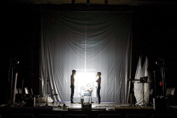 Theater:Village explores diversity, American style 2 Photo by Theater Mitu Multiple perspectives, multi-media presentation: “Juárez: A Mythology Documentary.”
