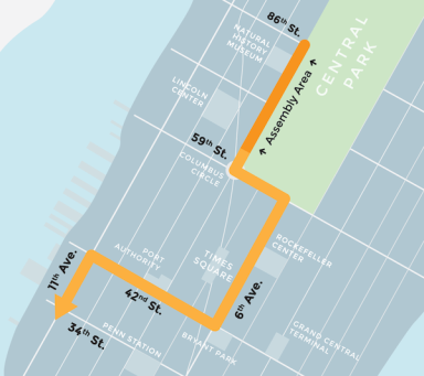 climate march map