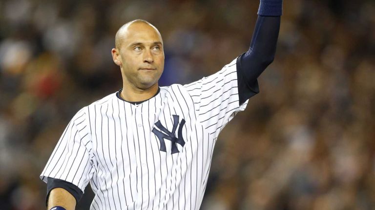 Derek Jeter's final game at Yankee Stadium 111 Derek Jeter of the Yankees waves to the crowd after defeating the Baltimore Orioles at Yankee Stadium on Thursday, Sept. 25, 2014.