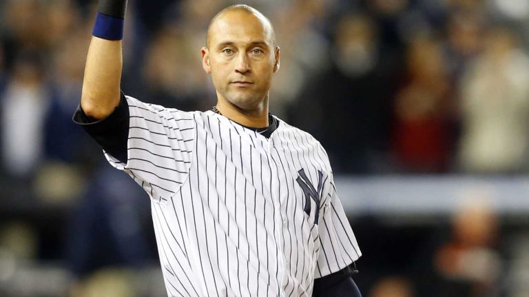 Derek Jeter's final game at Yankee Stadium 113 Derek Jeter of the Yankees waves to the crowd after defeating the Baltimore Orioles at Yankee Stadium on Thursday, Sept. 25, 2014.
