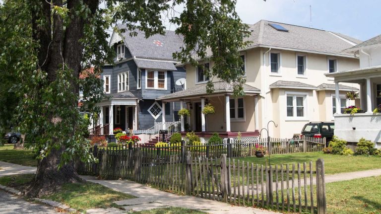 Houses along King Avenue in City Island on Friday, Sept. 5, 2014. 