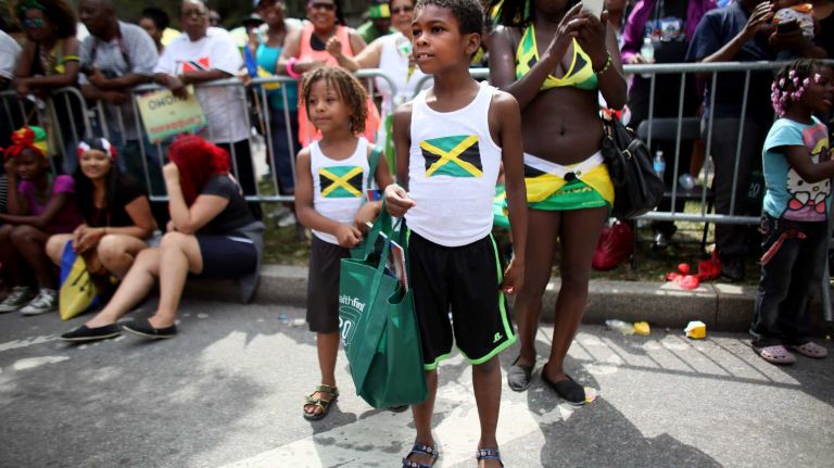 Scenes from the West Indian Day Parade on Monday, Sept. 1, 2014.