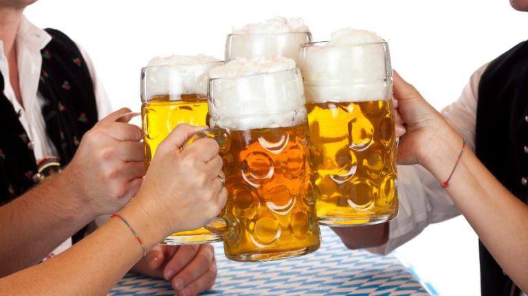 Get in the Oktoberfest spirit.