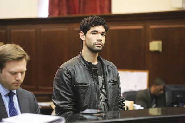 Juan Scott at his arraignment in Criminal Court on Tues., Oct. 21.   Photo by Jefferson Siegel