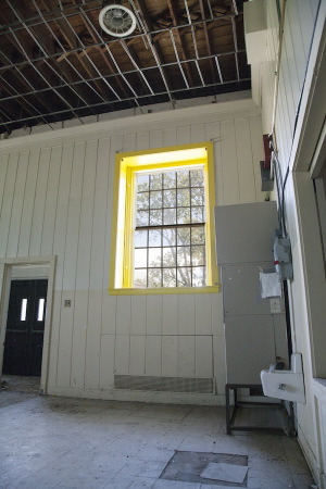 Part of Building 301, which Spaceworks, will convert to artist studios. Photo couresy of Spaceworks. 