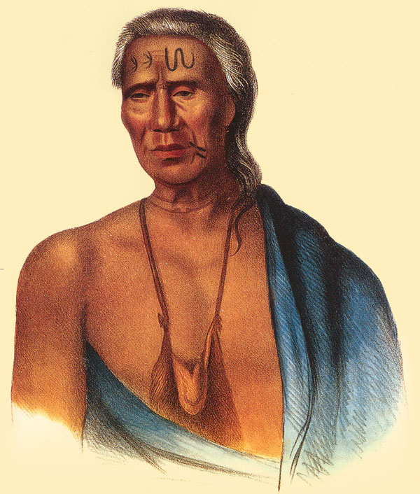 If Lapowinsa, the great Lenape chief (seen here in a 1735 portrait by Gustavus Hesselius), were alive today, he could look forward to teaching soon at the future Manhattan Indigenous Lenape University on Weehawken St.