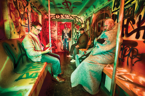 A terrifying trek through NYC history and fiction 1 Subway breakdancers are the least of your problems, in this 1980s-era “Nightmare” scenario. Photo by Michael Blase