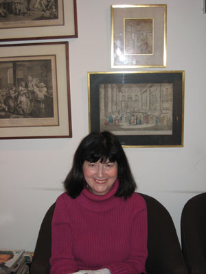 Photo by Dusica Sue Malesevic “Domestic Tranquility” director Harriet Kriegel, in the Penn South apartment she’s lived in since 1970. 