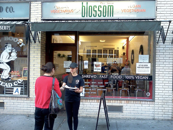 Photo by Scott Stiffler A fifth version of the quick-serve Blossom du Jour concept is on the horizon (seen here, the W. 23rd St. shop, btw. Seventh & Eighth Aves.).