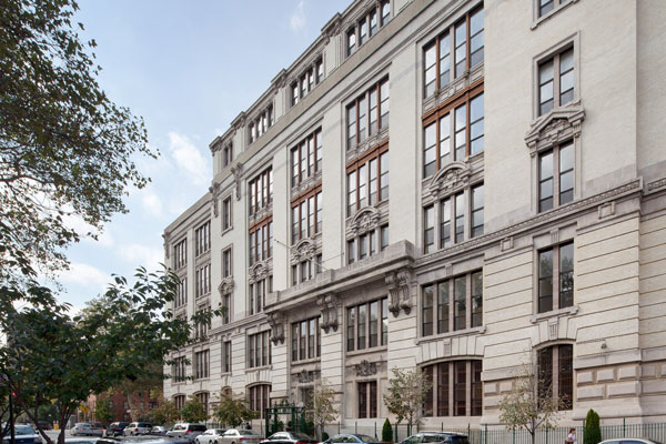 Photo by Modern Spaces A converted public elementary school on the Lower East Side now has rental units available. 