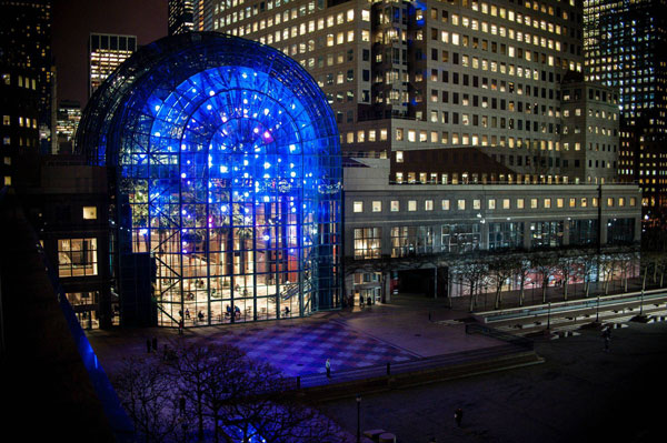 Lights and wine by the Winter Garden 1 Photos by Ryan Muir, courtesy of Brookfield Place