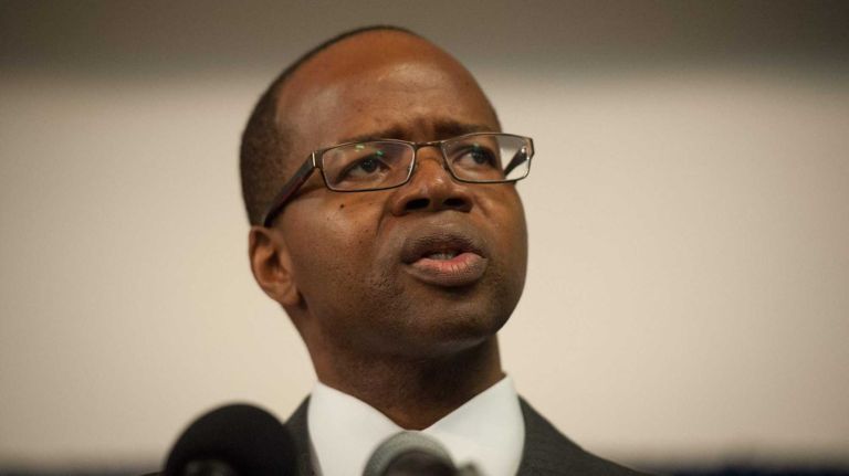 Brooklyn DA combines drug and gang units to form new violent crime bureau 2 Brooklyn DA Kenneth Thompson on Wednesday, May 21, 2014.