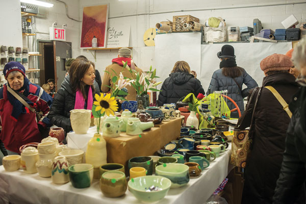 Carols, Crafts, Cheer: Holiday Community Activities 3 Photo by Richard Levine Shop (but please don’t drop) at the Penn South Ceramics Studio Pottery Sale, Dec. 6 & 7.