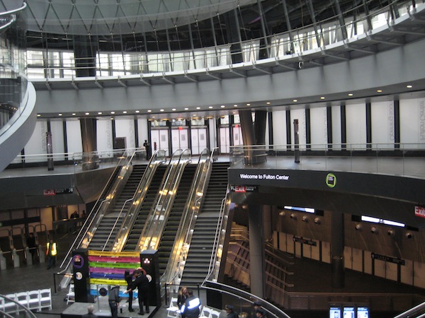 The Fulton Center. Downtown Express photo by Dusica Sue Malesevic