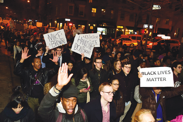 Outrage on the streets after Ferguson decision 2 Photo by Donna Aceto