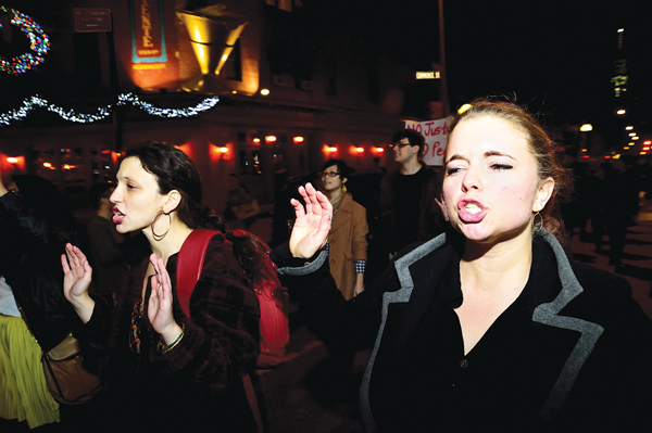 Outrage on the streets after Ferguson decision 4 Photo by Donna Aceto