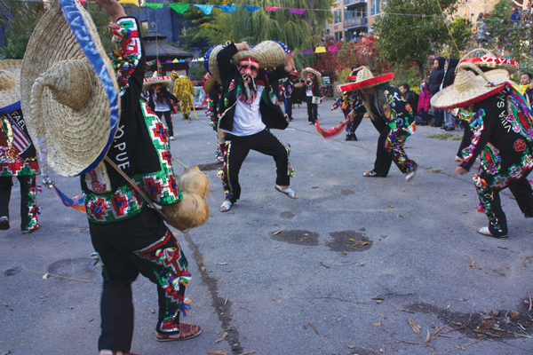 Getting into the spirit on Day of the Dead 1 Photo by Sarah Ferguson