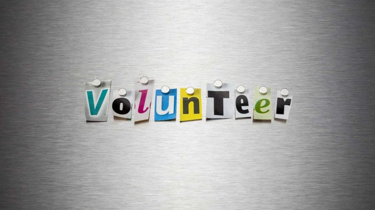 volunteer sign