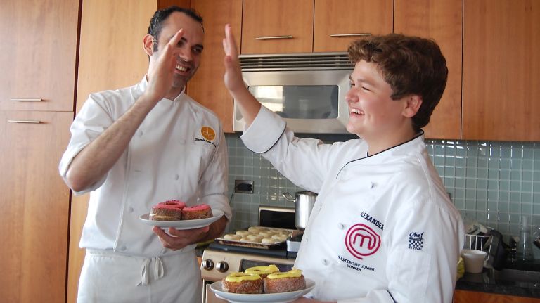 Dominique Ansel Teaches Masterchef Junior Winner Alexander Weiss To Make Cronuts Amnewyork