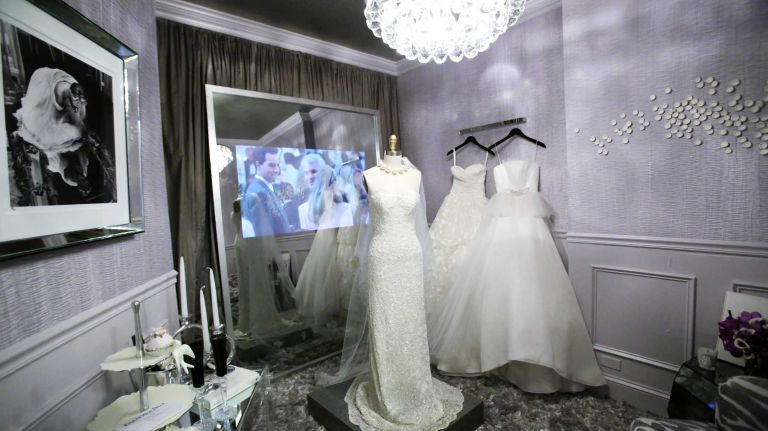 NY Holiday House Show 22 Holiday House design chair Iris Dankner's bridal dressing room.